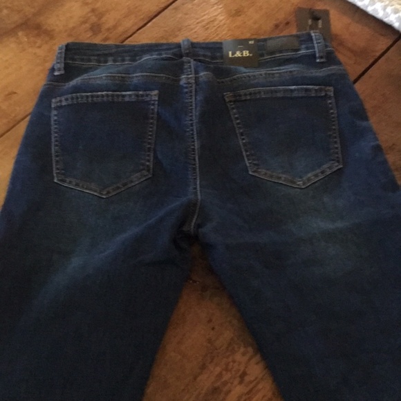L&B Mid-rise jagged ankle skinny jeans - Picture 4 of 5
